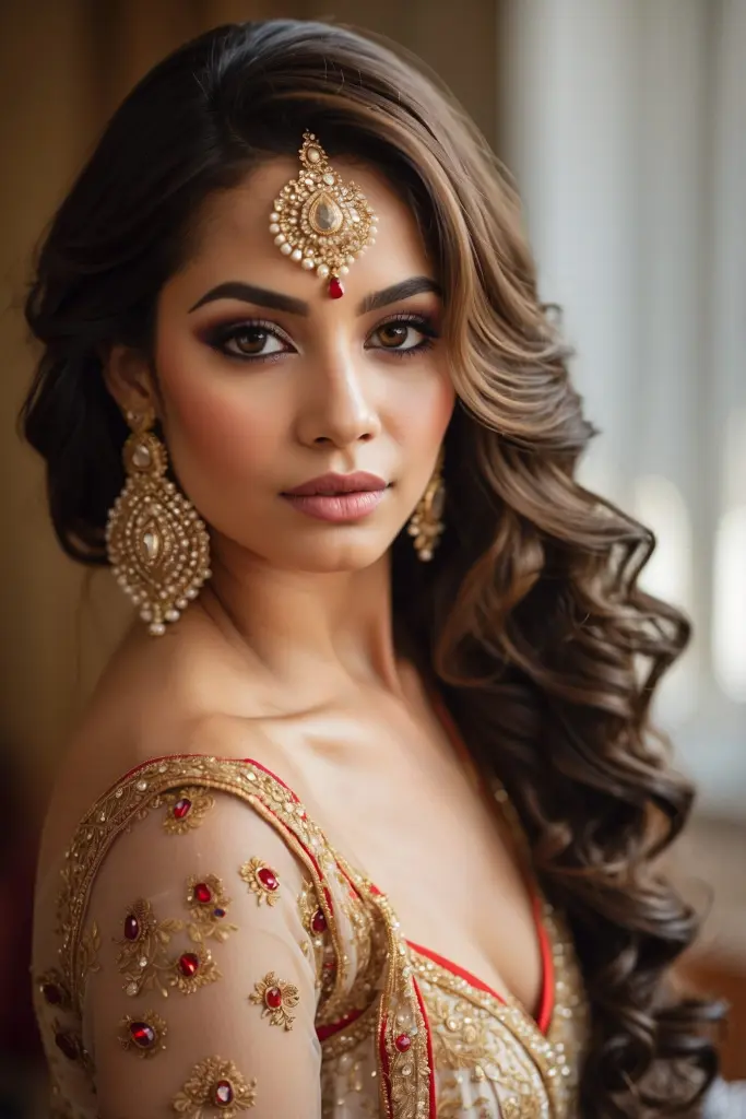 hair out loose waves