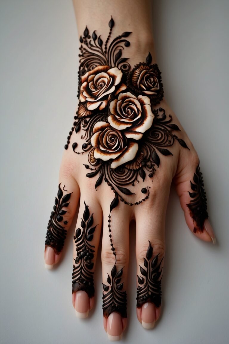 15 Stunning Eid Henna Ideas for Eid al-Fitr 2025