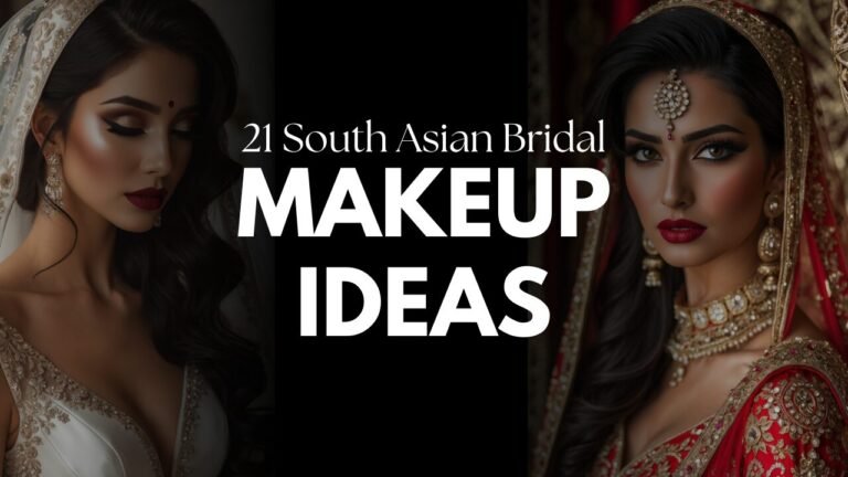 21 South Asian Bridal makeup looks