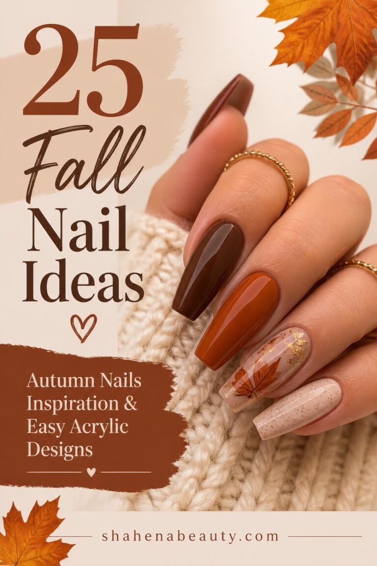 25 Fall Nail Ideas for Every Mood and Moment