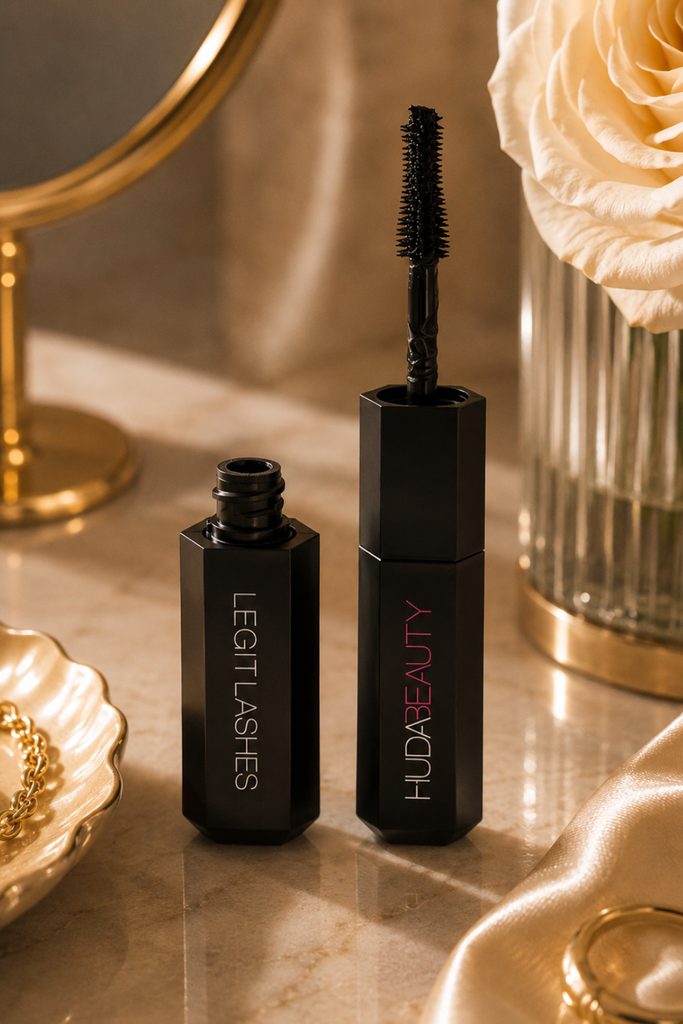 Dramatic bridal lashes with double-ended volumising mascara