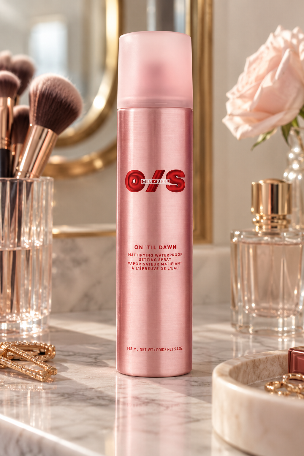 On Til Dawn Mattifying Waterproof Setting Spray for humid outdoor wedding days