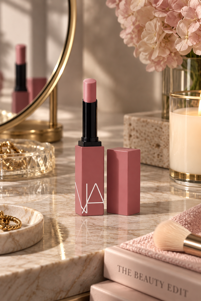 NARS Powermatte Lipstick in American Woman for South Asian bridal makeup